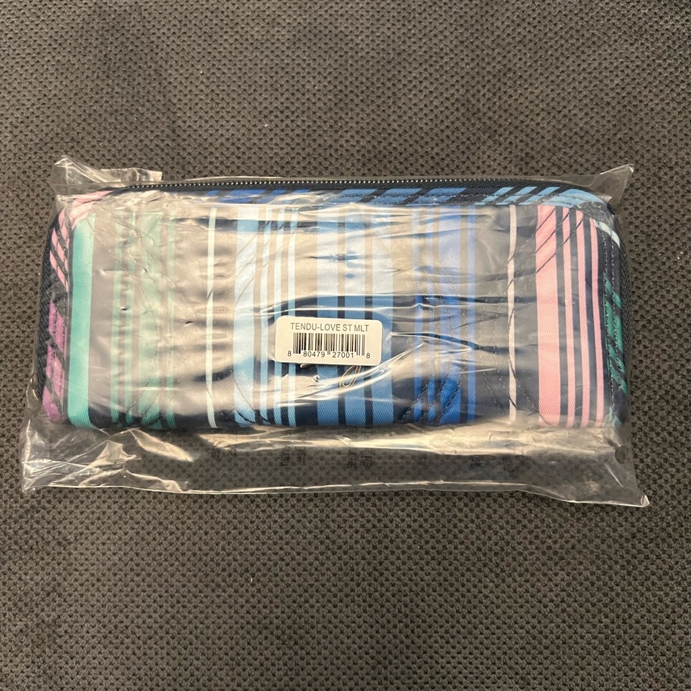 Lug Tendu Wallet Love Stripe Multi